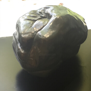 Skulptur mit dem Titel ""pas d'accord" un p…" von Fernand Greco, Original-Kunstwerk, Bronze