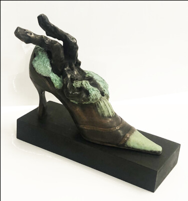 Scultura intitolato "A Romans les enfant…" da Fernand Greco, Opera d'arte originale, Bronzo