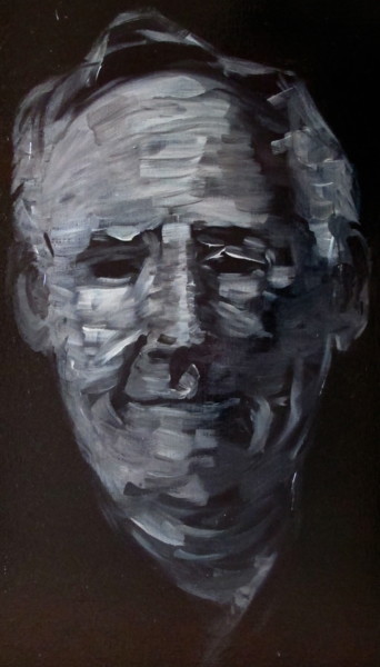 Peinture intitulée "My Father" par Filip Schrooyen, Œuvre d'art originale, Huile