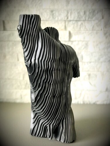 Sculpture intitulée "Eros (07)" par Filippo Pietro Castrovinci, Œuvre d'art originale, Métaux