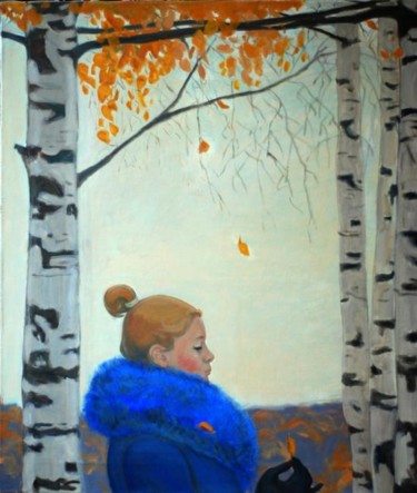 Картина под названием "Последние" - Evgeniya Filonenko, Подлинное произведение искусства, Масло
