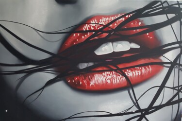 "A KISS FOREVER 3" başlıklı Tablo Luigi Maria De Rubeis tarafından, Orijinal sanat, Petrol