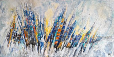 Painting titled "Collapse2" by Florence Faure, Original Artwork, Oil