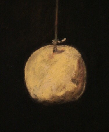 Dessin intitulée "Pendule sans horloge" par Anne Flora De Negroni, Œuvre d'art originale, Pastel