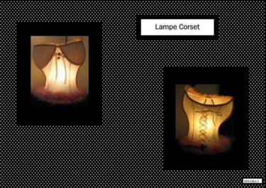 Цифровое искусство под названием "LAMPE CORSET..." - Flora I., Подлинное произведение искусства
