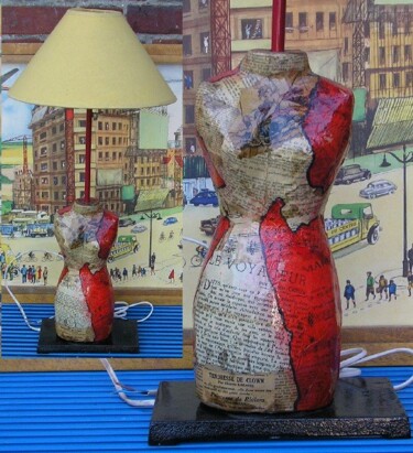 "lampe mannequin" başlıklı Tablo Florence Masson tarafından, Orijinal sanat