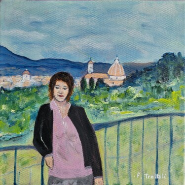 Pittura intitolato "Florence à Rome - 2…" da Florence Trottoli, Opera d'arte originale, Acrilico