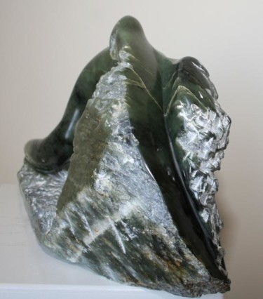 Escultura intitulada "ECUME DE L'AME 1" por Florence   Duet, Obras de arte originais, Pedra
