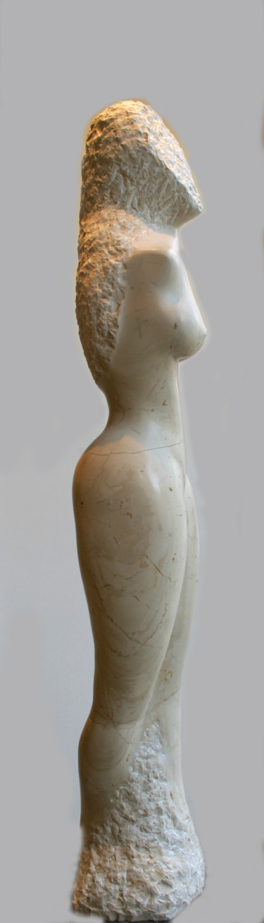 Sculptuur getiteld "COULEUR DE SINE num…" door Florence   Duet, Origineel Kunstwerk, Steen
