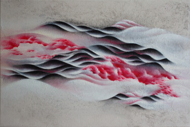 Malarstwo zatytułowany „Appeasement” autorstwa Francesca Borgo, Oryginalna praca, Akryl Zamontowany na Drewniana rama noszy
