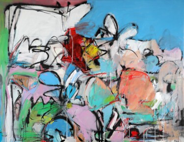 "Animal Farm" başlıklı Tablo Francesco D'Adamo tarafından, Orijinal sanat, Petrol