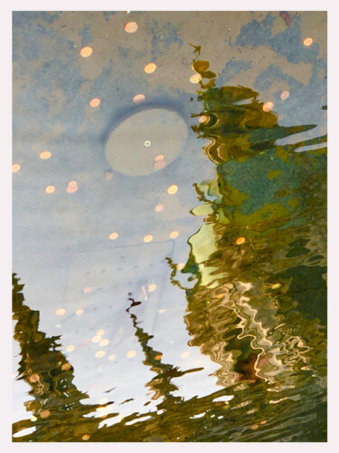 Fotografie mit dem Titel "Disegno in acqua" von Francesco Fontana, Original-Kunstwerk, Digitale Fotografie Auf Keilrahmen au…