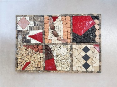 "Patchwork 1" başlıklı Heykel Francine Bonnet tarafından, Orijinal sanat, Mozaik