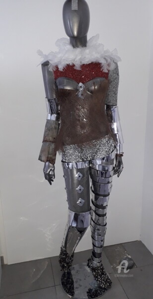 Sculpture titled "CIRCE" by Francis G, Original Artwork, Aluminium