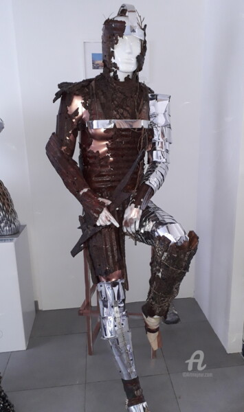 Sculptuur getiteld "ZEUS" door Francis G, Origineel Kunstwerk, Metalen