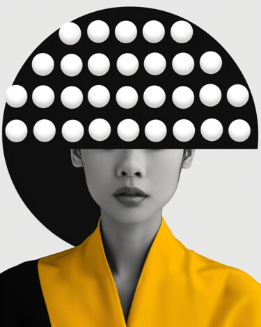 「FUSION OE-02」というタイトルのデジタルアーツ Franck Gérardによって, オリジナルのアートワーク, AI生成画像