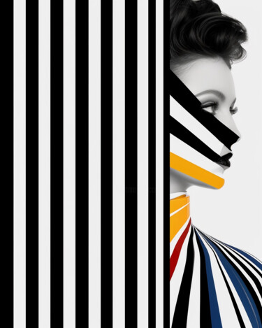 「FUSION OE-03」というタイトルのデジタルアーツ Franck Gérardによって, オリジナルのアートワーク, AI生成画像