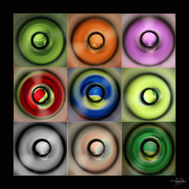 Photography titled "Balls" by Franck Poidevin, Original Artwork, Non Manipulated Photography