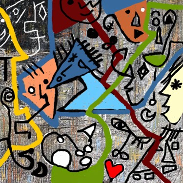 Arte digital titulada "graffiti-2.jpg" por Franck Vidal, Obra de arte original, Pintura Digital