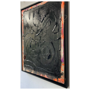 Картина под названием "Mon destin" - François Farcy, Подлинное произведение искусства, Акрил Установлен на Деревянная рама д…