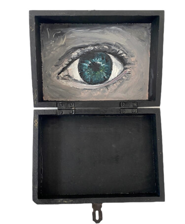 Peinture intitulée "open your eyes" par François Farcy, Œuvre d'art originale, Huile