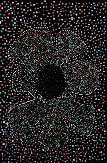 "Rêve floral" başlıklı Tablo Françoise Suzanne tarafından, Orijinal sanat, Akrilik