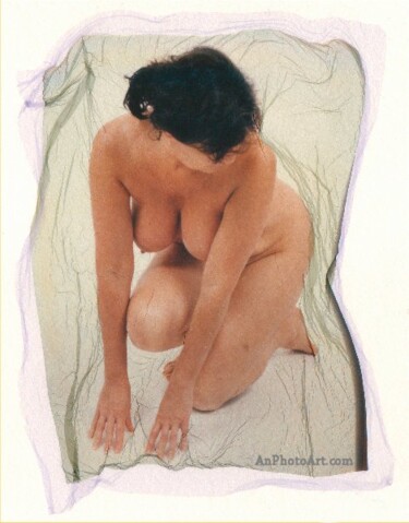 Photography titled "Polaroid Nude n. 6" by Frank Morris, Original Artwork