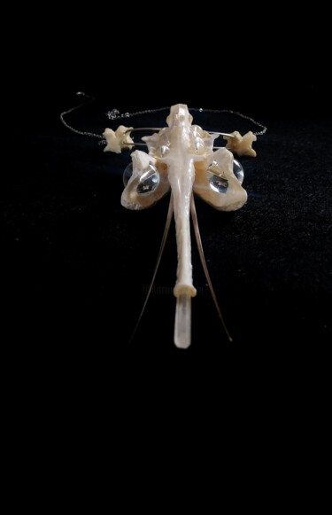 Diseño titulada "Necklace 'lightbody'" por Frank Muller, Obra de arte original, Joyas