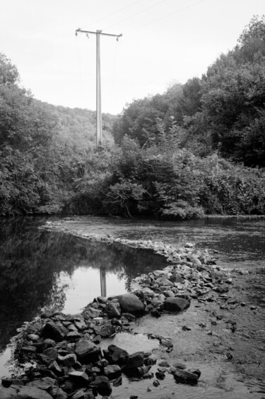 Fotografia intitulada "Electricité" por Frédéric Duchesnay, Obras de arte originais, Fotografia de filme