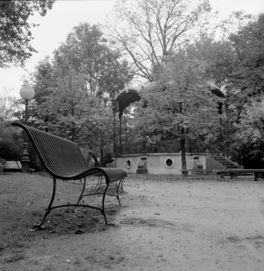 "le banc public" başlıklı Fotoğraf Frédéric Duchesnay tarafından, Orijinal sanat, Analog Fotoğrafçılık