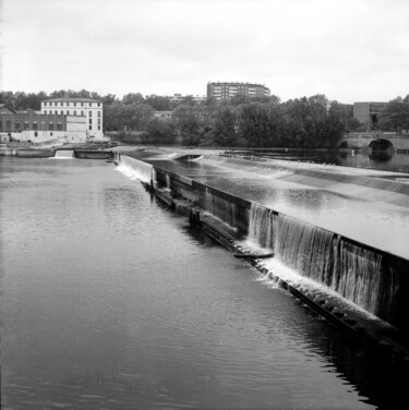Fotografie getiteld "Garonne" door Frédéric Duchesnay, Origineel Kunstwerk, Film fotografie