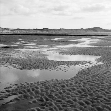 Photographie intitulée "Les baches" par Frédéric Duchesnay, Œuvre d'art originale, Photographie argentique