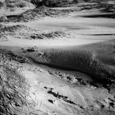 Фотография под названием "Le sable" - Frédéric Duchesnay, Подлинное произведение искусства, Пленочная фотография