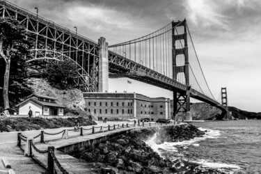 Photography titled "Golden Gate - Baie…" by Frederic Bos, Original Artwork, Digital Photography