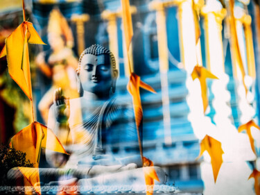 摄影 标题为“Bouddha Zen” 由Frederic Bos, 原创艺术品, 照片蒙太奇
