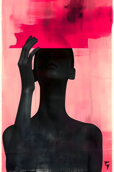 Arte digital titulada ""Révélation Intérie…" por Frédéric Font (Chroma), Obra de arte original, Pintura Digital Montado en B…
