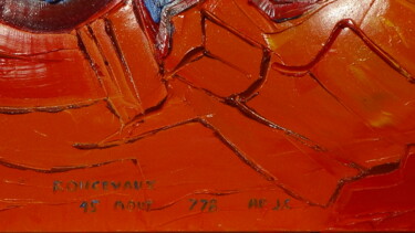 Peinture intitulée "DETAILLE DU TABLEAU…" par Frederic Servian, Œuvre d'art originale, Huile