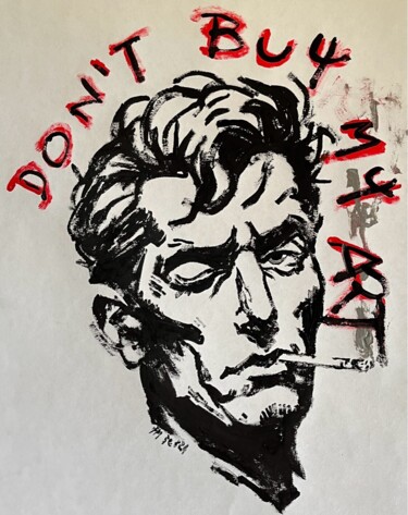 Peinture intitulée "DBMA (Don't Buy My…" par Frédérick Meunier, Œuvre d'art originale, Acrylique