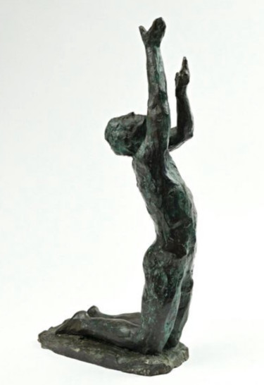 Scultura intitolato "Elévation" da Frédérique Maillart, Opera d'arte originale, Bronzo