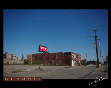 「Detroit une ville c…」というタイトルの写真撮影 Freely Cookによって, オリジナルのアートワーク, デジタル