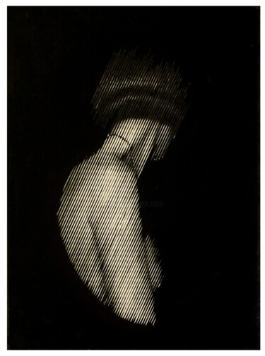 Colagens intitulada "Viola" por G Teisseyre, Obras de arte originais, Papel