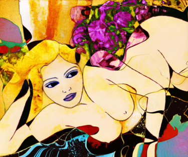 Digital Arts titled "The nana" by Gabriel Cotelle, Original Artwork, 2D Digital Work