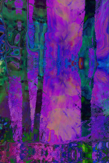 Digitale Kunst getiteld "Rêverie 01" door Gabriel Cotelle, Origineel Kunstwerk, 2D Digital Work