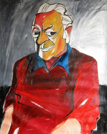 Peinture intitulée "Portrait de Renato…" par Gabriele Donelli, Œuvre d'art originale, Huile