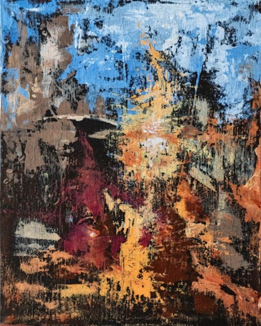 Pittura intitolato "Calde emozioni2" da Gabry Bianchi, Opera d'arte originale, Acrilico