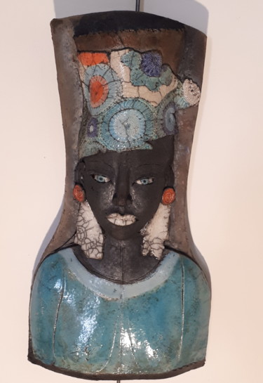 Escultura intitulada "Travel Companion -…" por Gaby Pühmeyer, Obras de arte originais, Cerâmica
