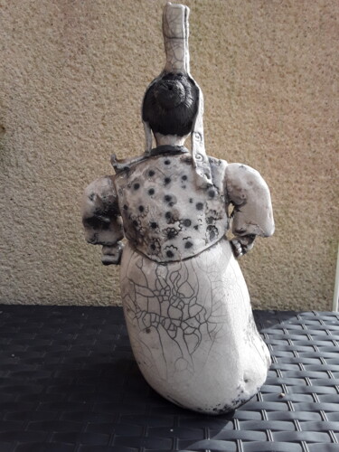 雕塑 标题为“Bigoudène” 由Gaëlle Avila, 原创艺术品, 粘土