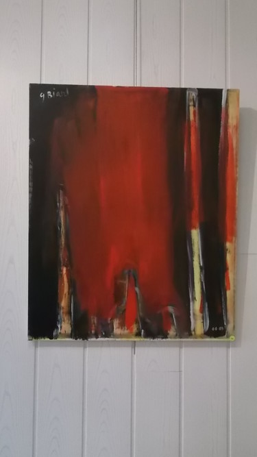 Painting titled "Harsch (bigarré)" by Gaëtan Biard, Original Artwork, Oil