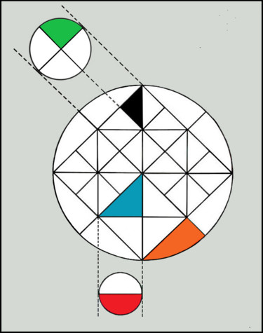 Arte digitale intitolato "Structural Drawing…" da Gai Yu, Opera d'arte originale, Lavoro digitale 2D