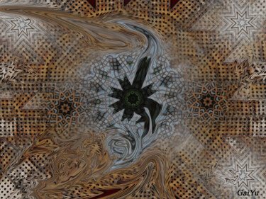 Digital Arts titled "Abstract - No. 125" by Gai Yu, Original Artwork, 2D Digital Work